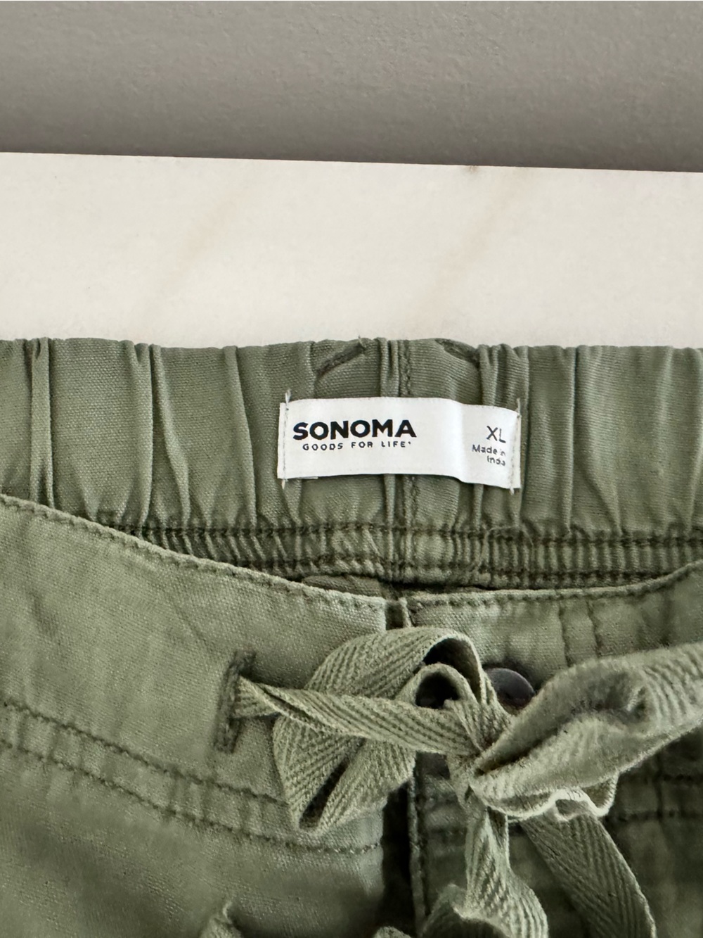 Sonoma Olive Green Cargo Shorts
